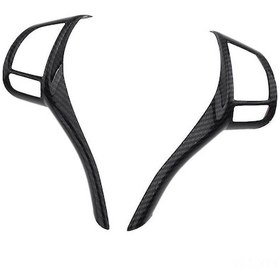 Resim Yaleker Nissan Qashqai J11 X-trail Teana Altima 2013-2018 Abs Karbon Fiber Direksiyon Kapama 