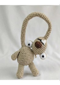 Resim Amigurumi Buz Devri Sid Oyuncak Açık Gri 
