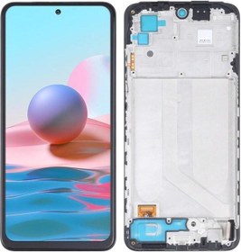 Resim Xiaomi Redmi Note 10 4G OLED ÇITALI Lcd Ekran Dokunmatk M2101K7AI 