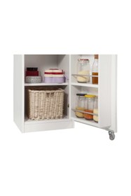 Resim REYSA MOBİLYA Merisa Kiler Dolap 90 Derece Beyaz 