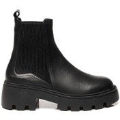 Resim Greyder 57591 Kadın Siyah Hakiki Deri Chelsea Bot 001 