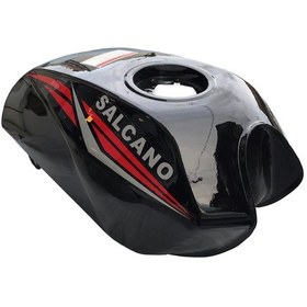 Resim Salcano Tiger Yakıt Benzin Deposu Superboy Uyumlu Siyah 