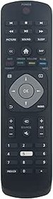 Resim Philips TV 24PFL3603/F7 65PFL5922/F7 55PFL5922/F7 43PFL5922/F7 50PFL5922/F7 24PFL3603 65PFL5922 55PFL5922 55PFL5922 ile Uyumlu Yedek Uzaktan Kumanda Komutanı 50PFLL 5922 43PFL5922 RR24PFL3603/F7 