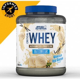 Resim Applied Nutrition Critical Whey Protein 2000 Gr Vanilya Aromalı 