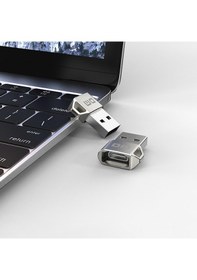 Resim DM AD038 USB to Type-C Metal OTG Çevirici Dönüştürücü Adaptör 