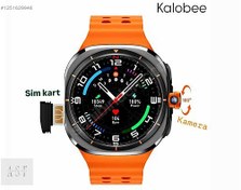 Resim Kalobee U8 Ultra Hatlı Görüntülü Görüşmeli Akıllı Saat 