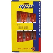 Resim RİCO 6 Parça Torx Tornavida Seti (003-RT2522) 