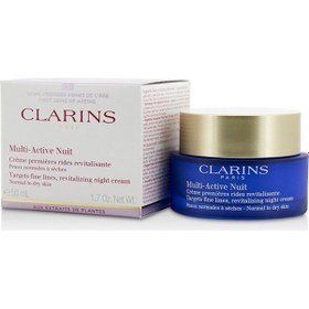Resim Clarins Multi-Active Night Cream For Normal Dry Skin Krem 50 ML 