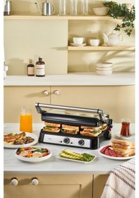 Resim Karaca Toastmate Grill 2000 W 6 Dilim Izgara Tost Makinesi 