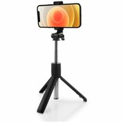 Resim AydemirTech Mini Tripod Bluetooth Kumandalı Kablosuz Selfie Çubuğu Yeni Model Youtuber 