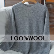 Resim Kadınlar için %100 Yün Slouchy Kazak - Rahat Yuvarlak Yaka, Uzun Kollu, Düz Renk, Sonbahar ve Kış için Mükemmel, Şenlikli Tatil Stili, Şenlikli Kazak | Yuvarlak Yaka Kazak | İnşaat, Kazak Elbise, Kadınlar için Yün Kazak, Kadınlar için Yün Giyim, % Yün 