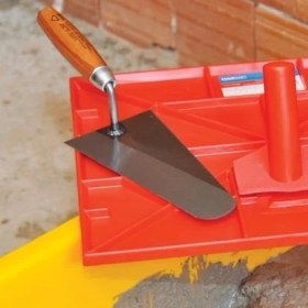 Resim Renas Store Dekor 064 Ahşap Saplı Sıvacı Malası 26 cm 