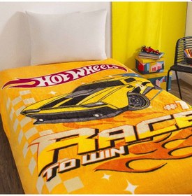 Resim Lisanslı Hot Wheels Rise Tek Kişilik Battaniye 000000001500222949 Çok Renkli 