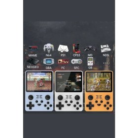 Resim Powkıddy RGB20S 64GB Retro Gamepad - Beyaz 
