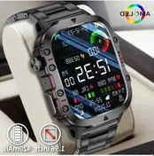 Resim Treasures 2025 Yeni Xiaomi Askeri Akıllı Saat Erkek Ip68 5atm Su Geçirmez Spor İzci Black Steel Altın, Kalori Sayacı, Uyku İzleme, Led Ekran Altın 