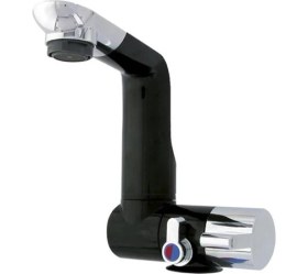 Resim Obus Karavan Can Katlanır Krom Kaplı Musluk (Sıcak/soğuk) 