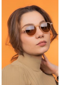 Resim Lunox LNX001 Lucia Krem Unisex Güneş Gözlüğü 