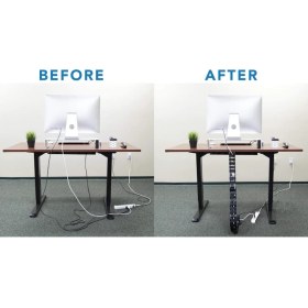 Resim Cetex Masa Altı Kablo Toplayıcı Dinazor Omurga(Ekonomik Seri) 