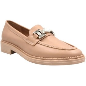 Resim Park Moda Toka Detaylı Loafer Günlük Kadın Ayakkabı Nut Nut 