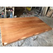Resim Bintaşmobilya Naturel Kayın Ağacı Kütük Masa Üstü 140X80.Cm 