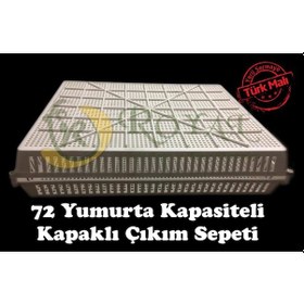 Resim Kuluçka Çıkım Sepeti - 72 Tavuk Yumurta Kapasiteli 