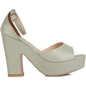 Resim Fitbas 111098 672 Kadın Mint Platform Ayakkabı 