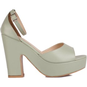 Resim Fitbas 111098 672 Kadın Mint Platform Ayakkabı 