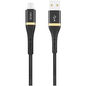 Resim Elite ED-102 Micro USB Kablo 2.4A Hızlı Şarj Kablosu 200 cm Data Kablo Wiwu