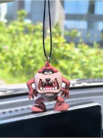 Resim Esey Dizayn Tazmanya Canavarı Araba Dikiz Ayna Süsü - Vantuzlu Cam Süsü 