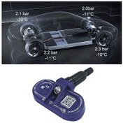 Resim Tesla Model Y / Model 3 Bluetooth Lastik Basıncı Sensörü Tps , Mavi Renk 
