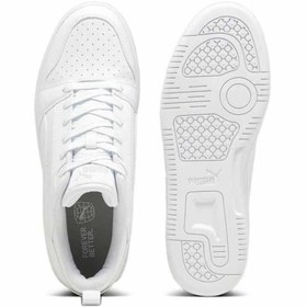 Resim Puma Rebound v6 Low Beyaz Unisex Sneaker Spor Ayakkabı 