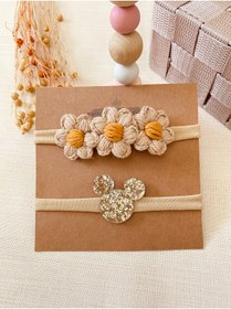Resim Derinkids 2 Li Bebek Bandana Seti 