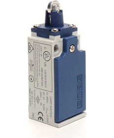 Resim Emas L5k23mum331 L5 Plastik Gövde 11 Mm Metal Makaralı Pim Yavaş Hareketli 1no+1nc Sınır Şalter 