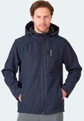 Resim Slazenger HARMONIC Erkek Kapüşonlu Fermuarlı Lacivert Mont & Kaban 