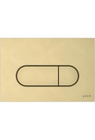 Resim VitrA Root Round Kumanda Paneli Fırçalı Altın 740-2225 