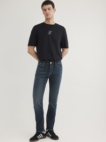 Resim Mavi - Jake Mavi Pro Koyu Puslu Comfort Jean Pantolon 0042289339 Koyu Mavi 