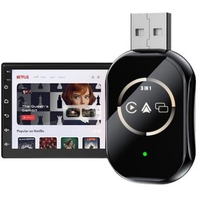 Resim Gld-spt- Araç İçi Kablosuz Carplay Android Auto Airplay Adaptörü Diğer 