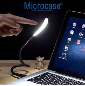 Resim Dokunmatik Esnek Usb Pc Notebook Led Lamb Aydınlatma Al2487 Siyah 