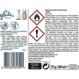 Resim Hype Store Glade Ipeksi Vanilya Yedek Otomatik Sprey 60 Gün Etkili (1 x 269 Ml) 