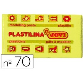 Resim Kurumayan Oyun Hamuru Sarı 50 Gr - Plastilina Jovi 