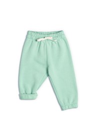 Resim Zuppers Bebek Kalın Pamuklu Cepsiz Jogger Pantolon - Mint 