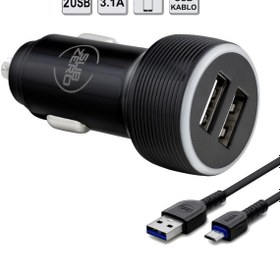 Resim Genel Markalar Adipa Tk 3.1a (micro) Çift Girişli Oto Araç Çakmaklık Subzero Cr41 
