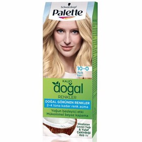 Resim PALETTE SAÇ BOYASI KALICI DOĞAL RENKLER 10,0 AÇIK SARI 