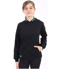 Resim Toontoy Kız Çocuk Sweatshirt Siyah 