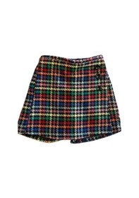 Resim Kız Bebek Desenli Şort Etek-15034 Çok Renkli 