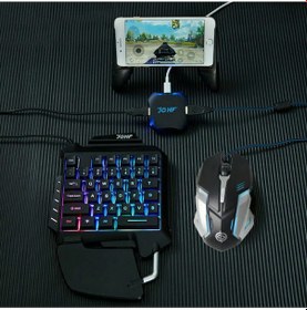 Resim Pubg Oyun Konsolu 5In1-Klavye Mouse Bağlayıcı Jchf-68 Diğer