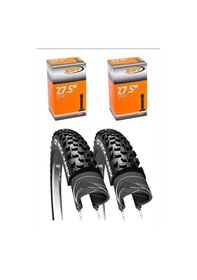 Resim Cst Rock Hawk 27.5 X 2.25 Mtb Bisiklet Lastik Seti 2iç + 2dış 