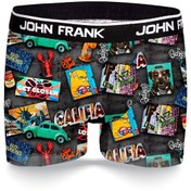 Resim JOHN FRANK DİJİTAL BASKILI BOXER 