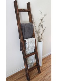 Resim Kütük Ağaç Merdiven Raf 2 M 