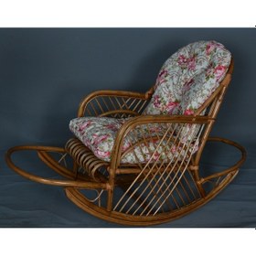 Resim Akdağbambu Bambu Kestane Sallanan Koltuk Sandalye 